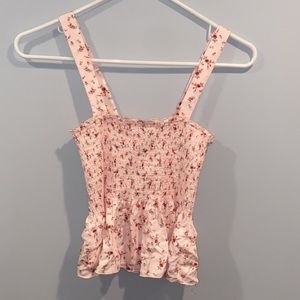 Spring garage tank! Small ruffle on the bottom
